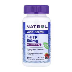 5-HTP 100mg Fast Dissolve - 30 tabs фото1