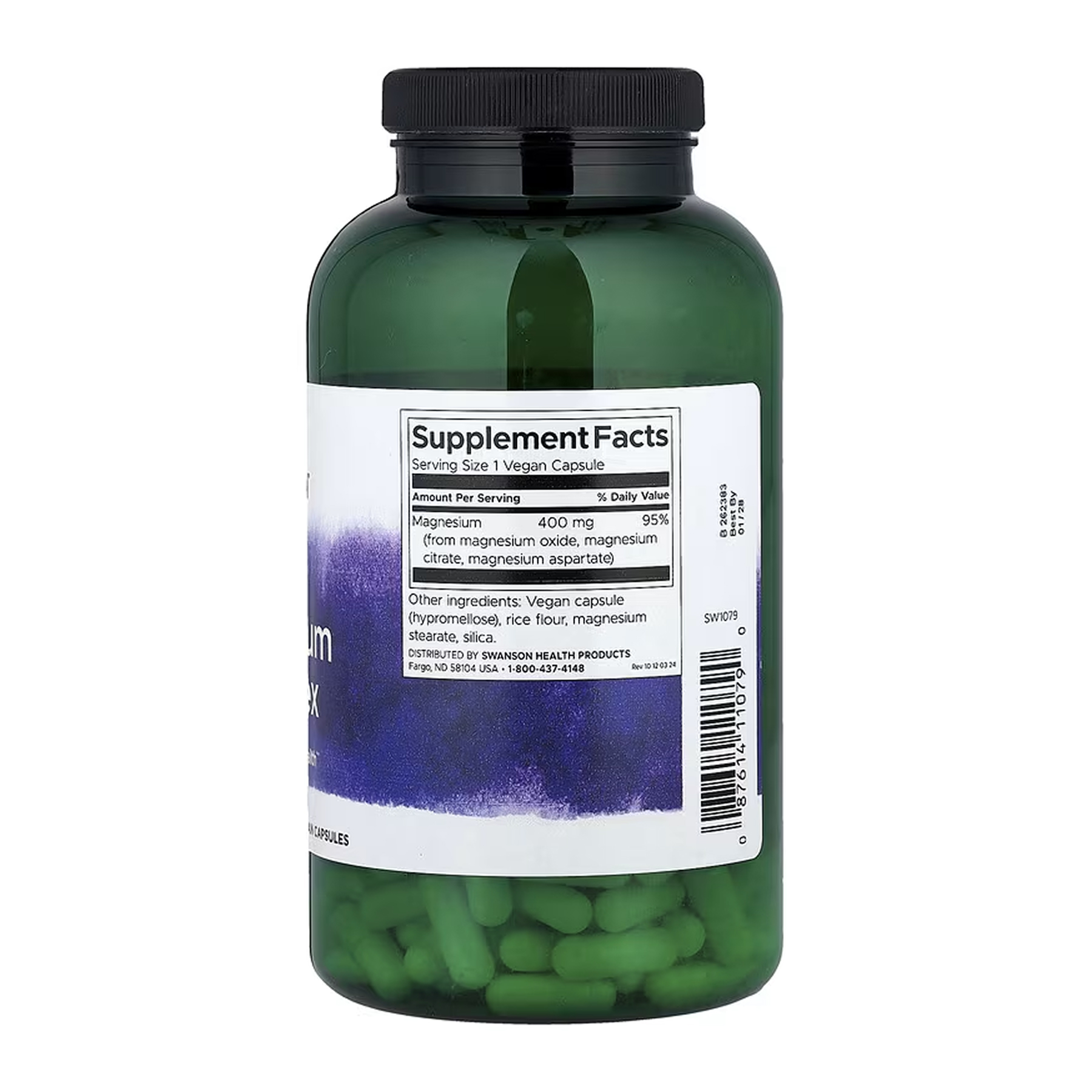 Triple Magnesium Complex 400mg - 300caps фото2