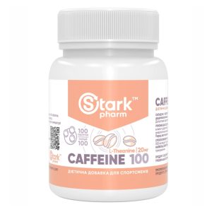 Caffeine 100mg - 100tabs фото1