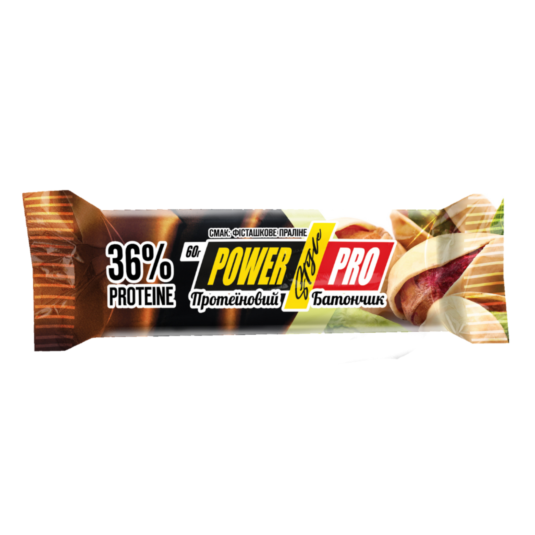 Protein Bar Nutella 36% - 20x60g Pistachio praline фото1