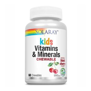 Kids Vitamins & Minerals - 60 chewables Black Cherry фото1