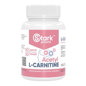 Stark Acetyl L-Carnitine 500mg - 60caps фото1