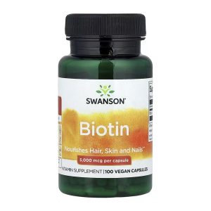 Biotin 5000mcg - 100 caps фото1