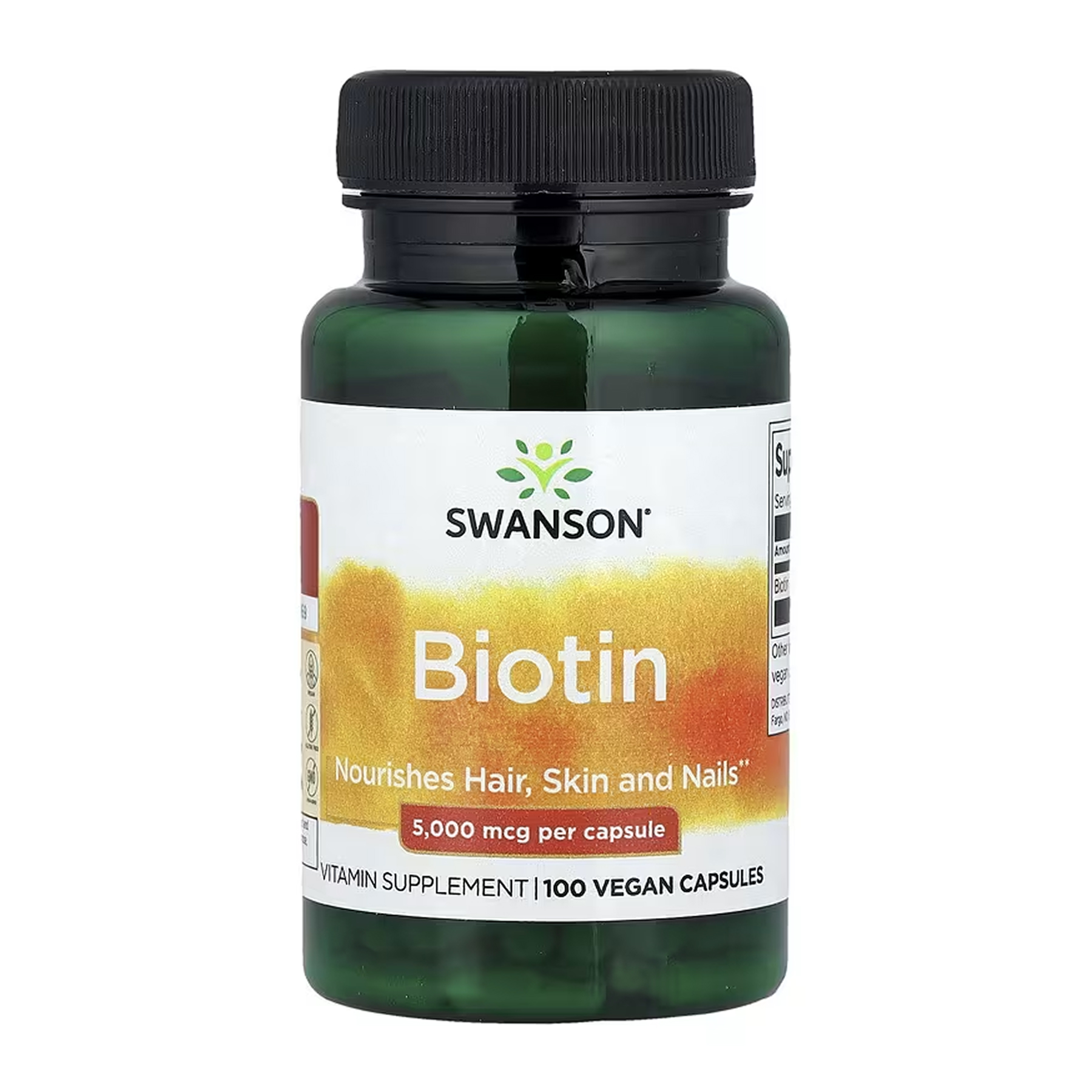 Biotin 5000mcg - 100 caps фото1
