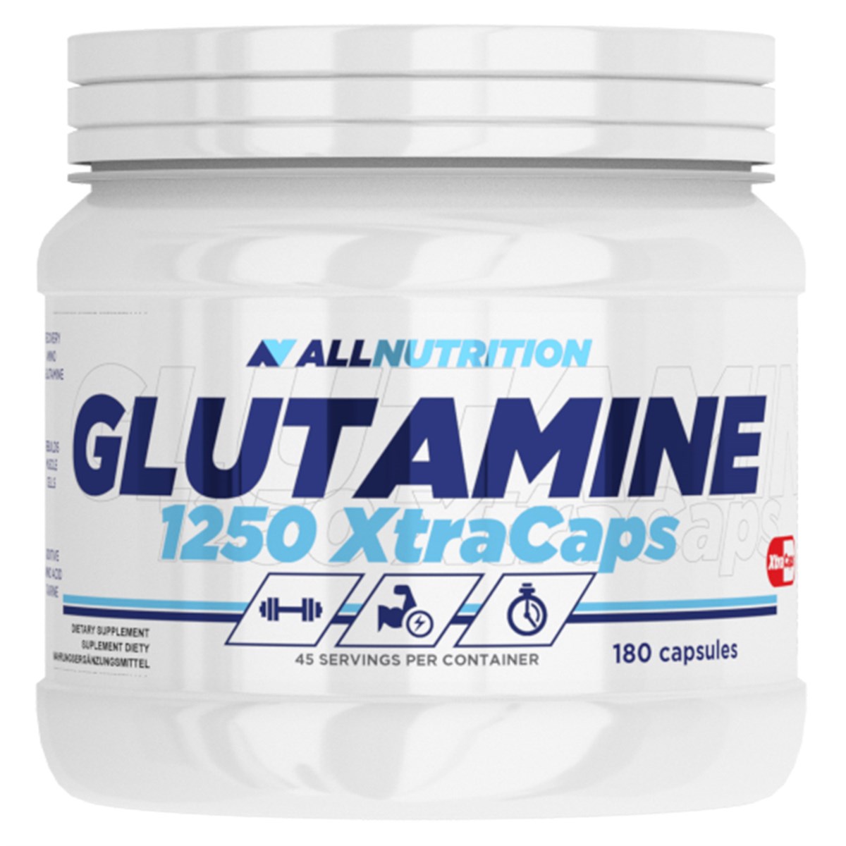 Glutamine 1250 Xtracaps - 180caps фото1