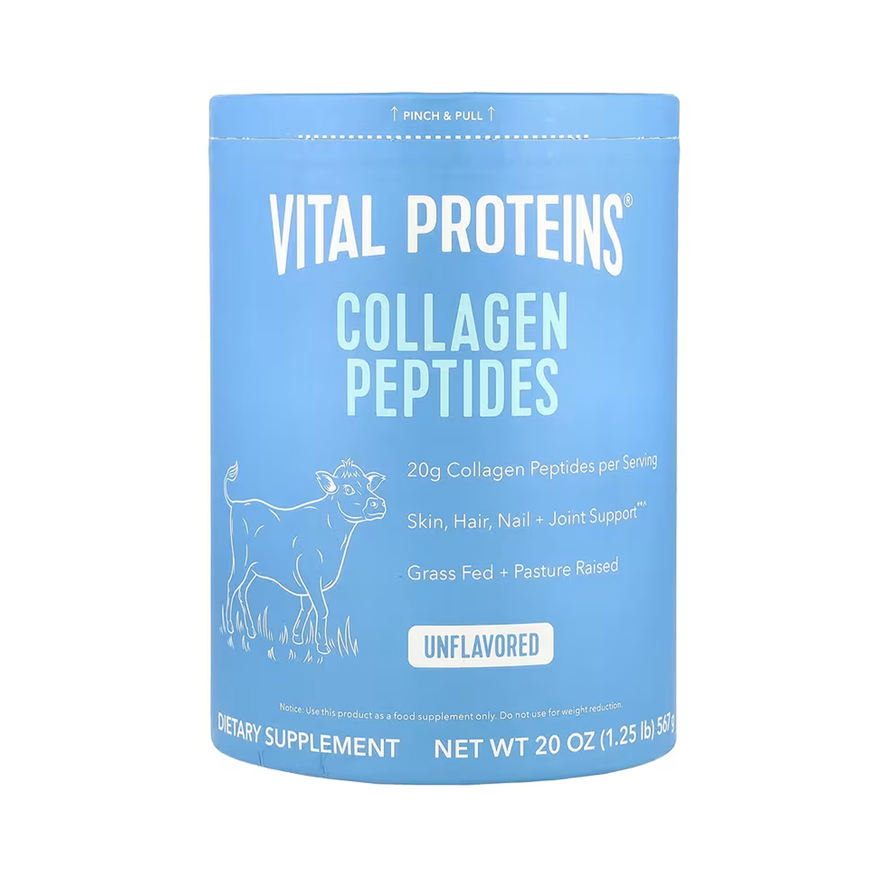 Collagen Peptides - 567g Unflavored фото1