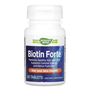 Biotin Forte 5 mg - 60 tabs фото1