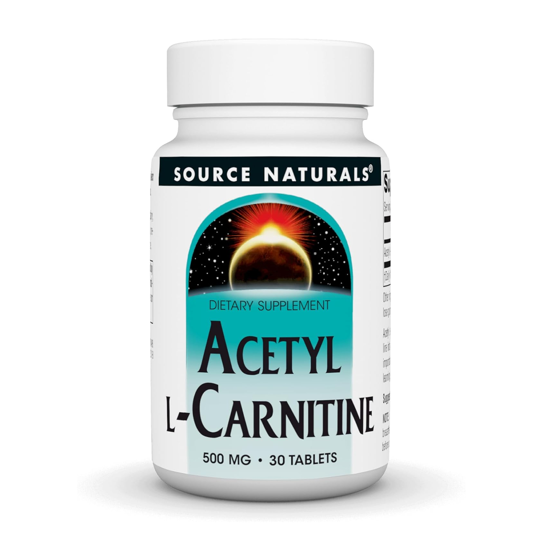 Acetyl L-Carnitine 500 mg - 30 tabs фото1