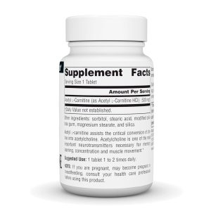 Acetyl L-Carnitine 500 mg - 30 tabs фото2
