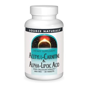 Acetyl L-Carnitine & Alpha-Lipoic Acid 650 mg - 30 tabs фото1