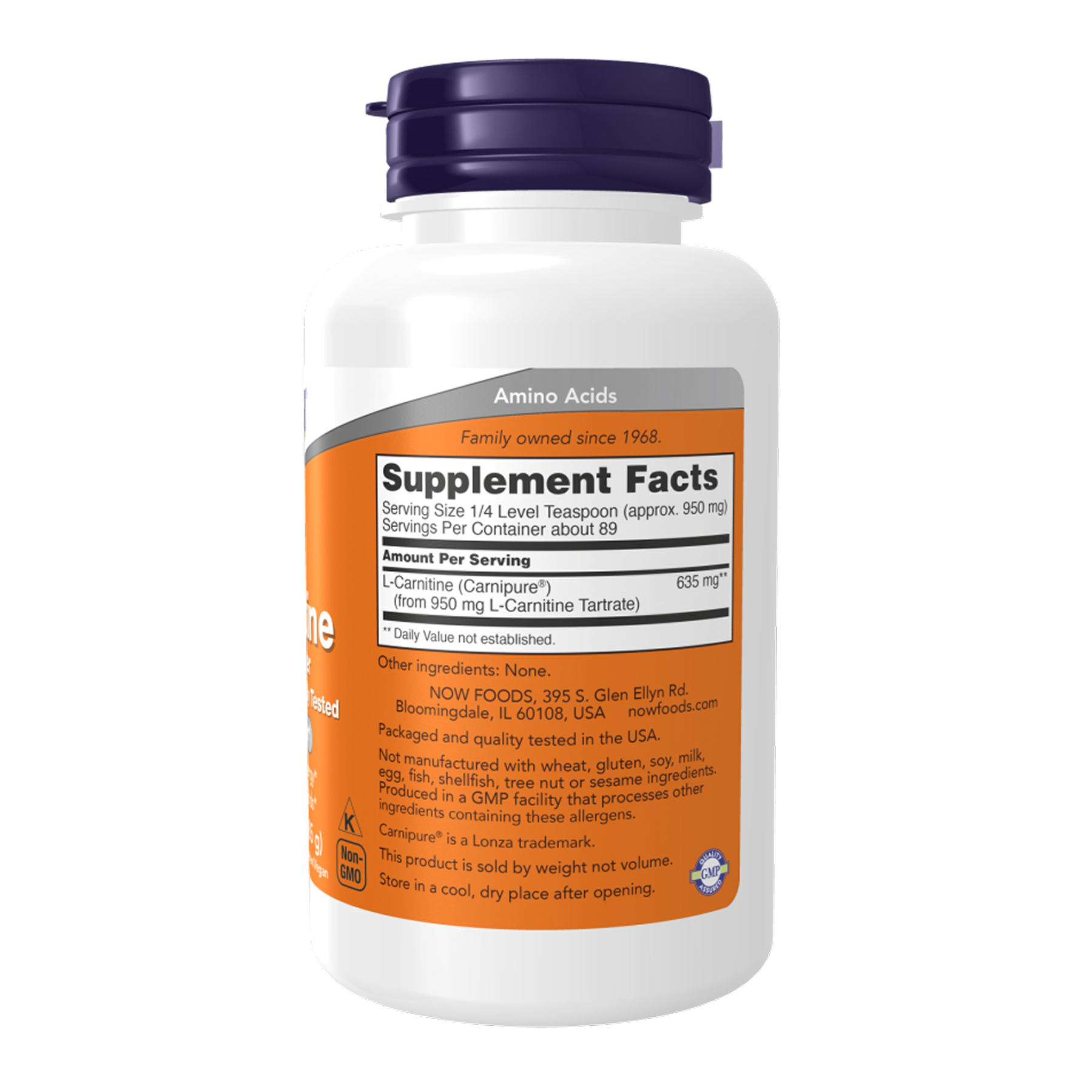 L-Carnitine Pure Powder - 85g фото2