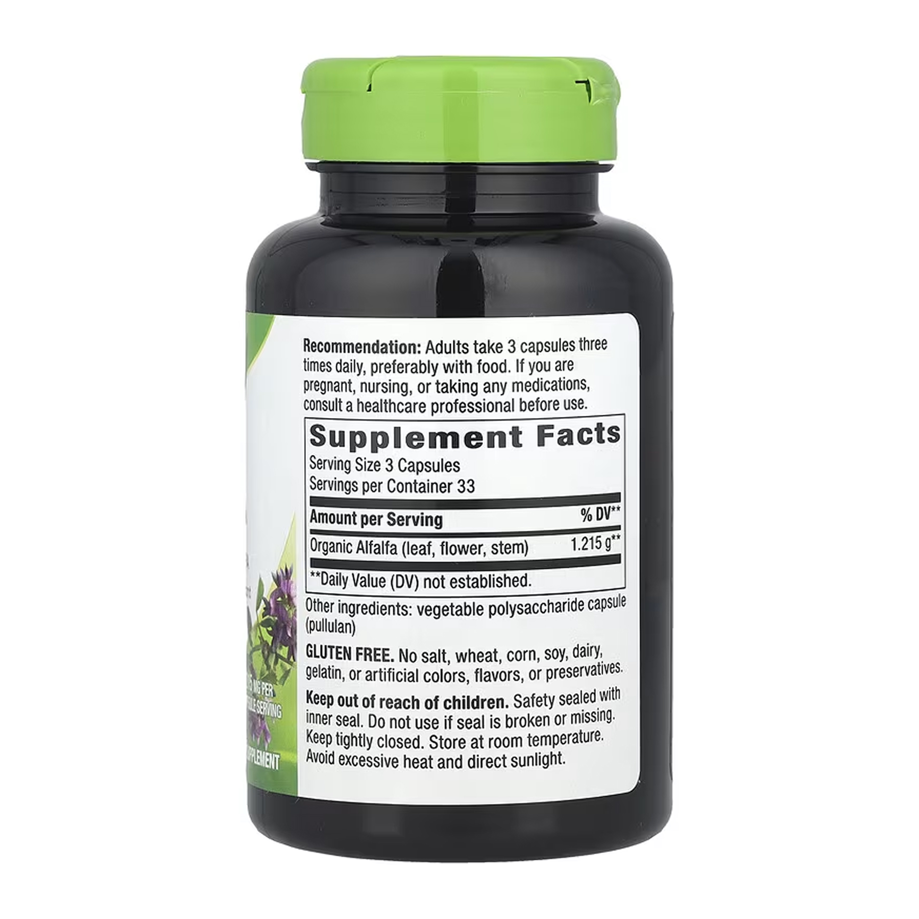 Alfalfa - 100 vcaps фото2