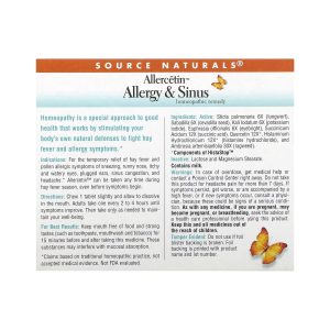 Allercetin™ Allergy & Sinus - 48 tabs фото2