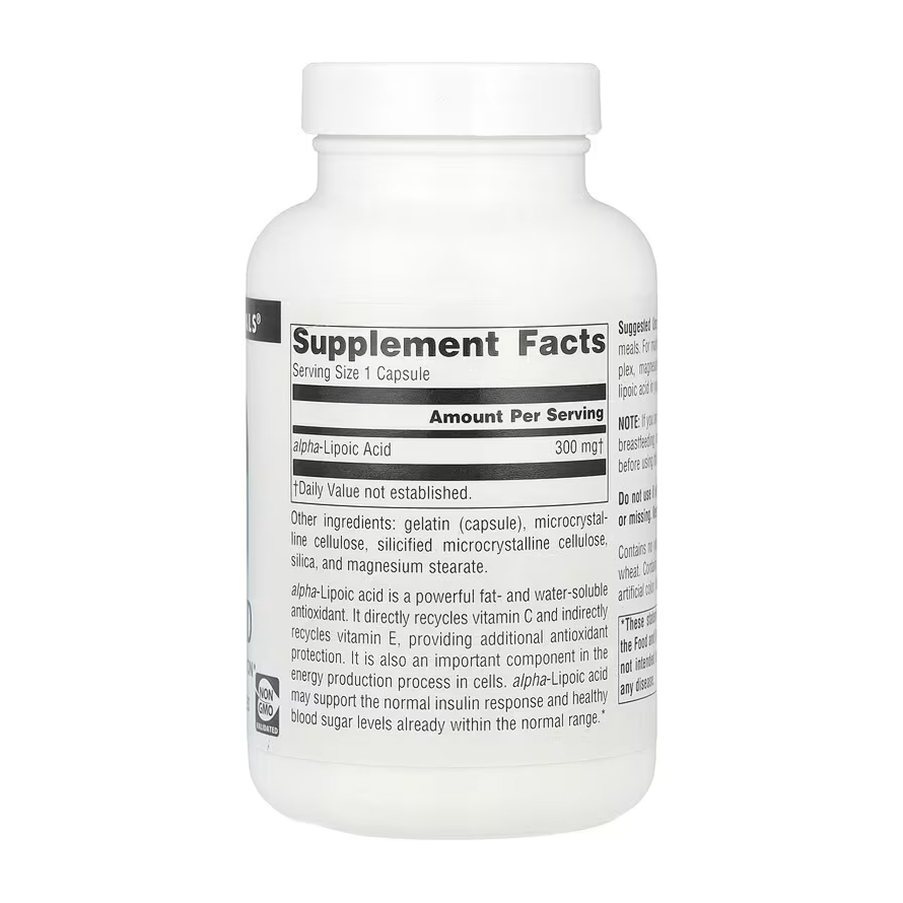 Alpha Lipoic Acid 300 mg - 120 caps фото2