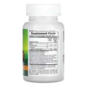 Kids Green Food Supplement – 90 tabs Tropical Fruit фото2