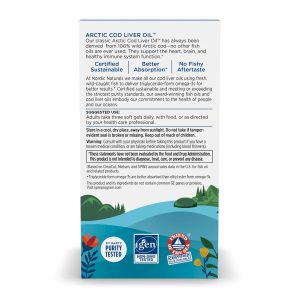 Arctic Cod Liver Oil - 90 softgels фото4
