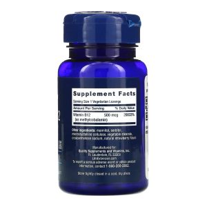 B12 500 mcg - 100 lozenges фото2