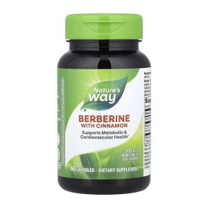 Berberine with Cinnamon - 60 vcaps фото1