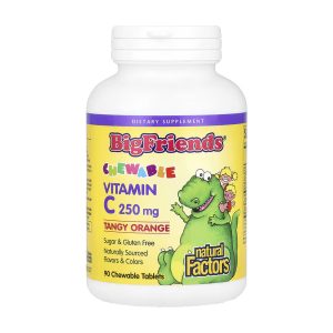 BigFriends Vitamin C 250mg - 90 tabs Orange фото1