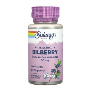 Bilberry Berry Extract 60mg - 60 vcaps фото1