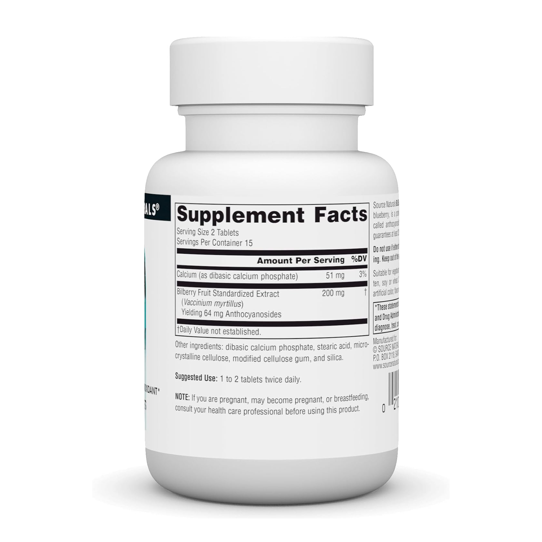 Bilberry Extract 100 mg - 30 tabs фото2