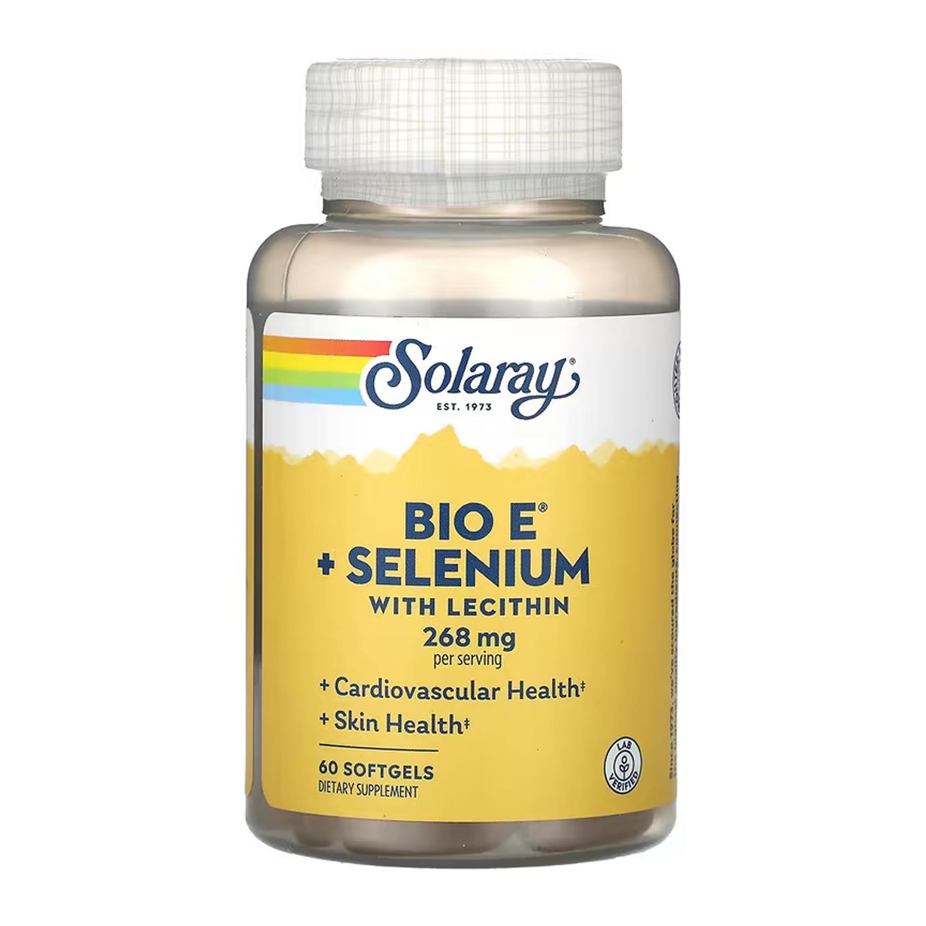 Bio Vitamin E with Selenium 268mg - 60 softgels фото1