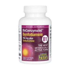 BioCoenzymated Benfotiamine - 30 caps фото3