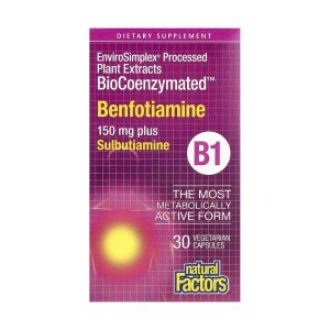 BioCoenzymated Benfotiamine - 30 caps фото1