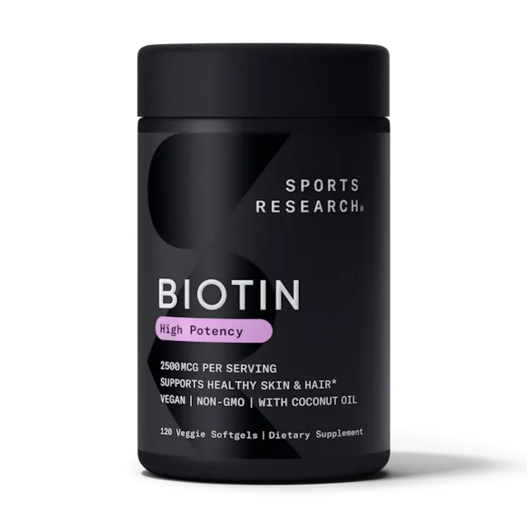 Biotin 5000mcg - 120 veg softgels фото1