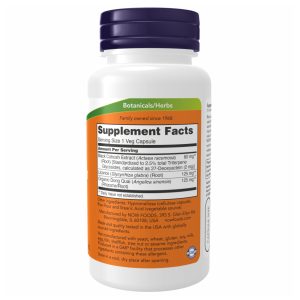 Black Cohosh 80mg - 90 vcaps фото2