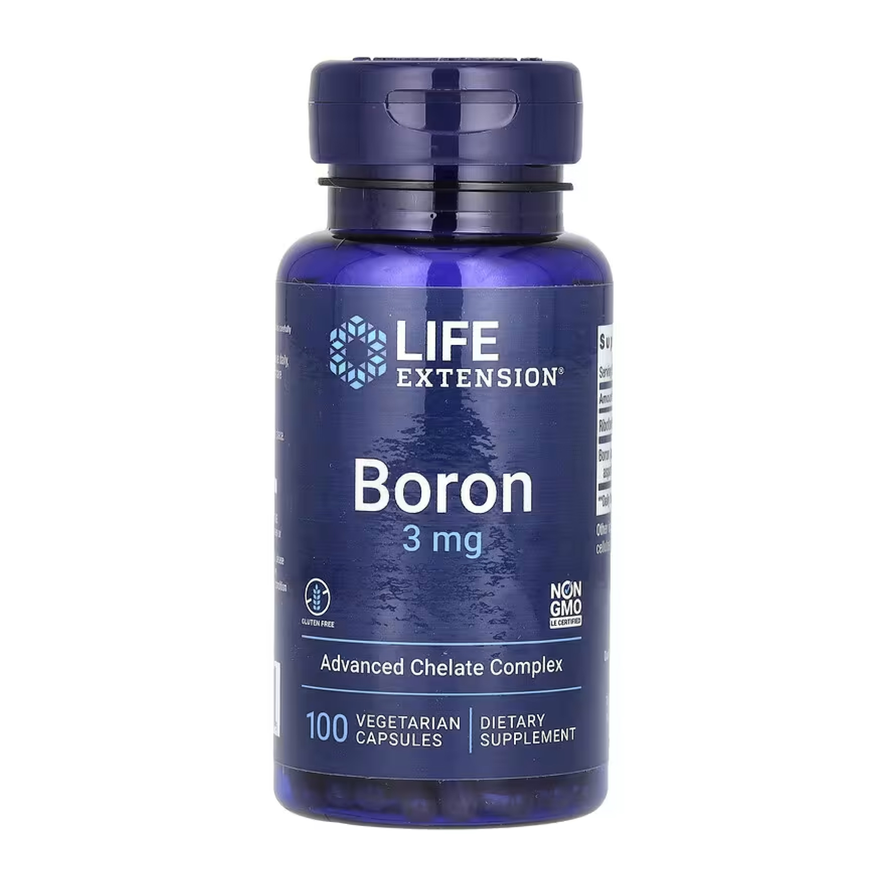 Boron 3 mg - 100 vcaps фото1