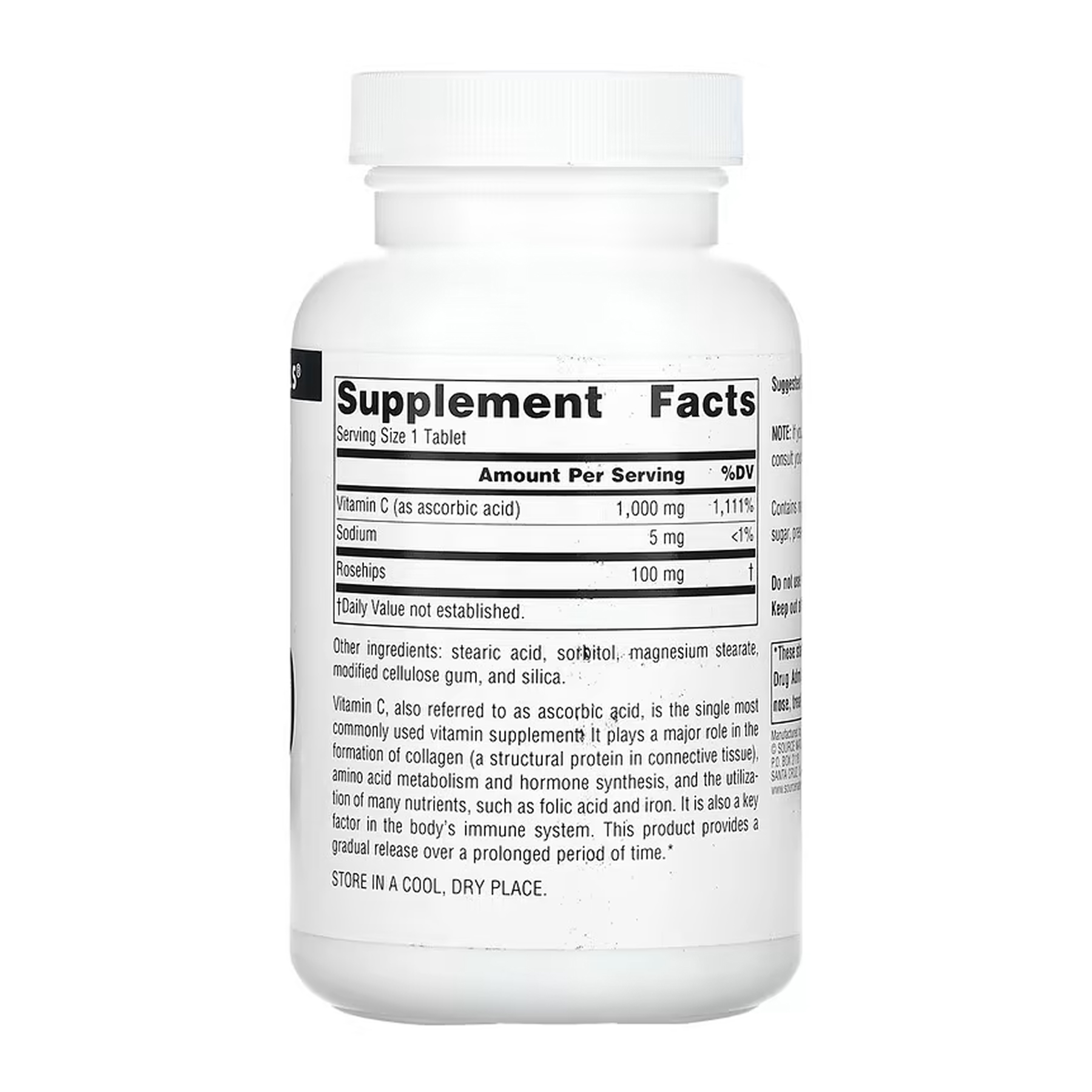 C-1000 1000 mg - 250 tabs фото2
