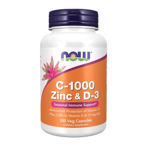 C-1000 Zinc & D-3 - 100 vcaps фото1