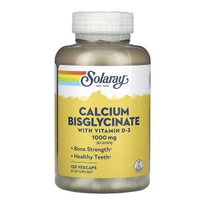 Calcium Bisglycinate with Vitamin D-3 1000mg - 120 vcaps фото1