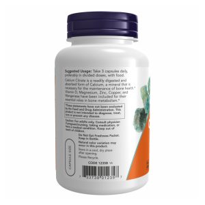 Calcium Citrate - 120 vcaps фото3