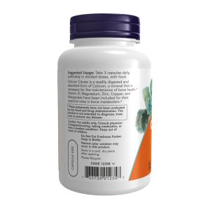 Calcium Citrate Caps - 240 vcaps фото3