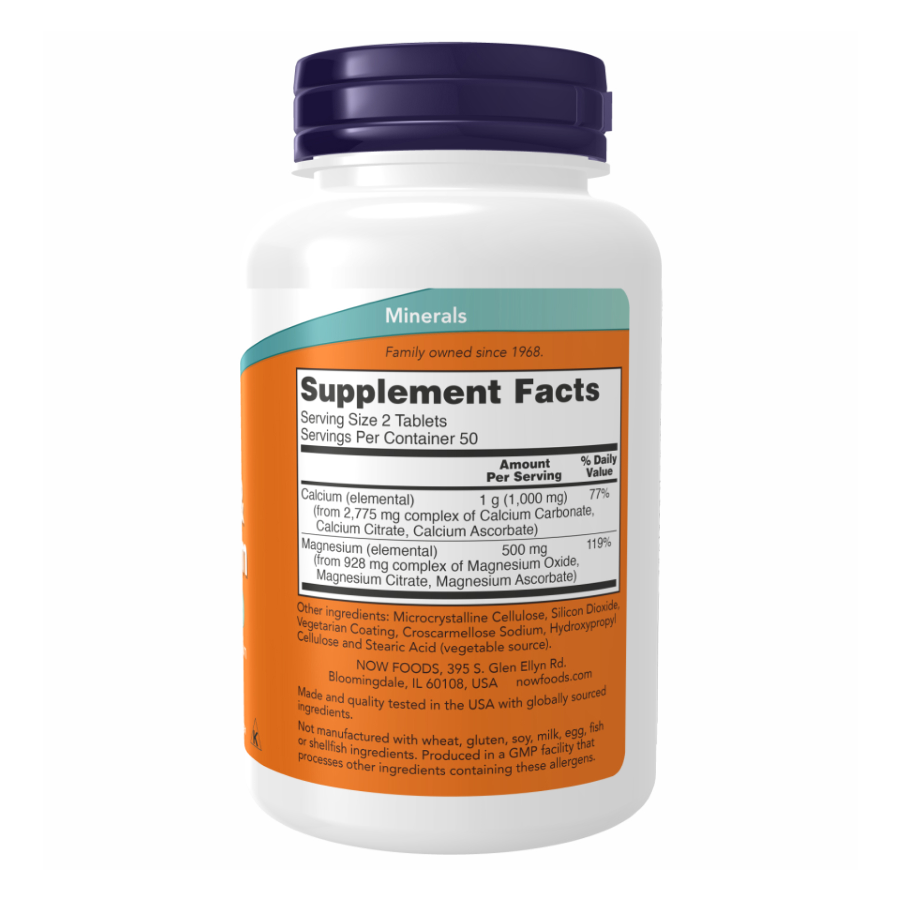 Calcium Magnesium - 250 tabs фото2