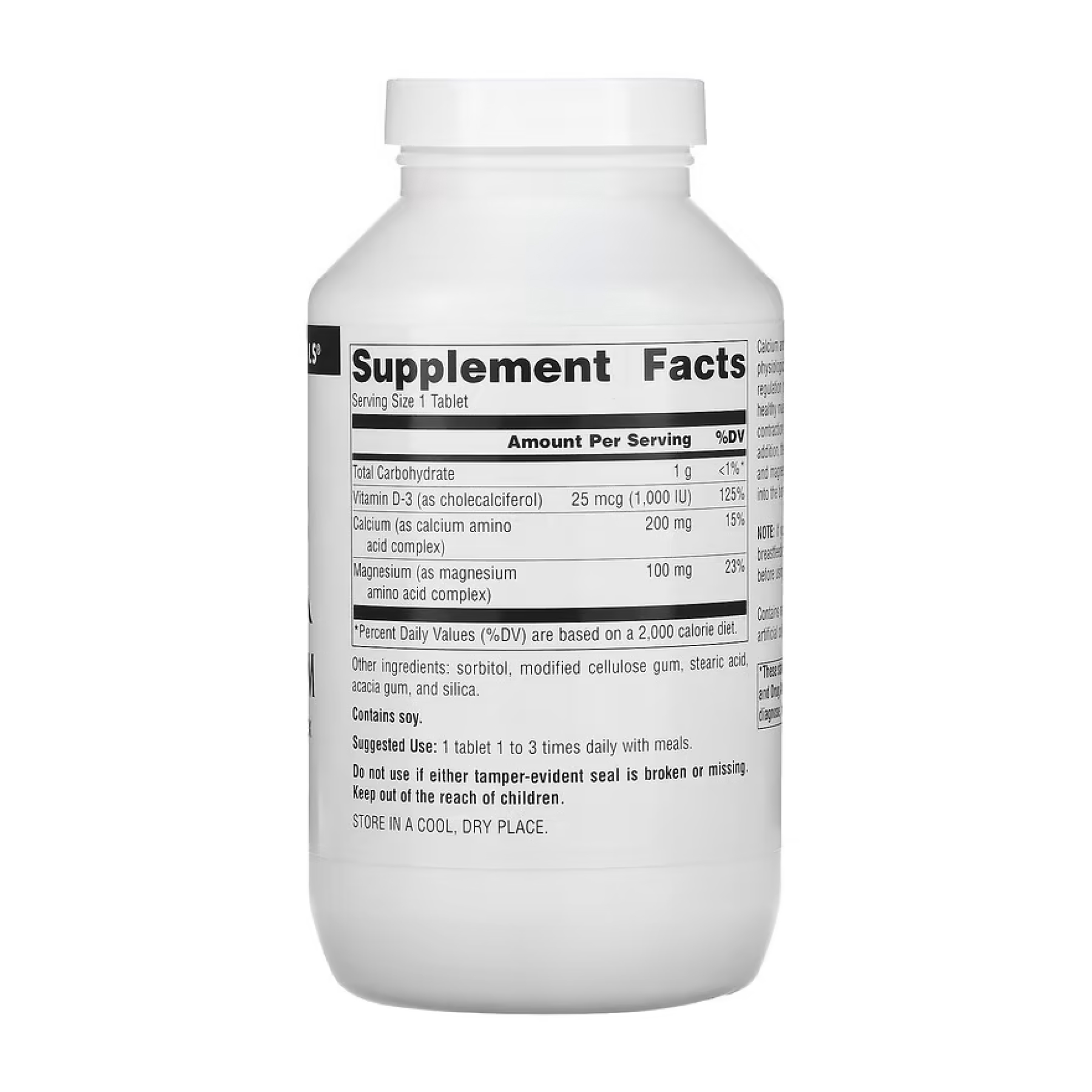Calcium & Magnesium 300mg - 250 tabs фото2