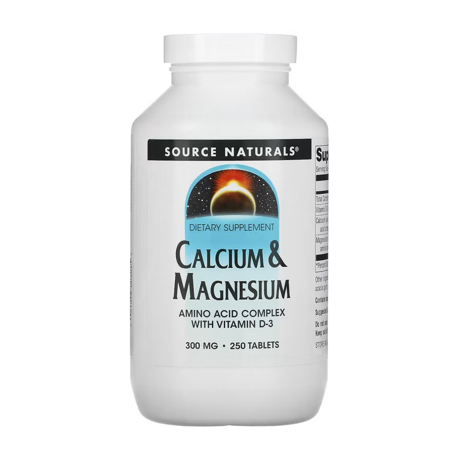 Calcium & Magnesium 300mg - 250 tabs фото1