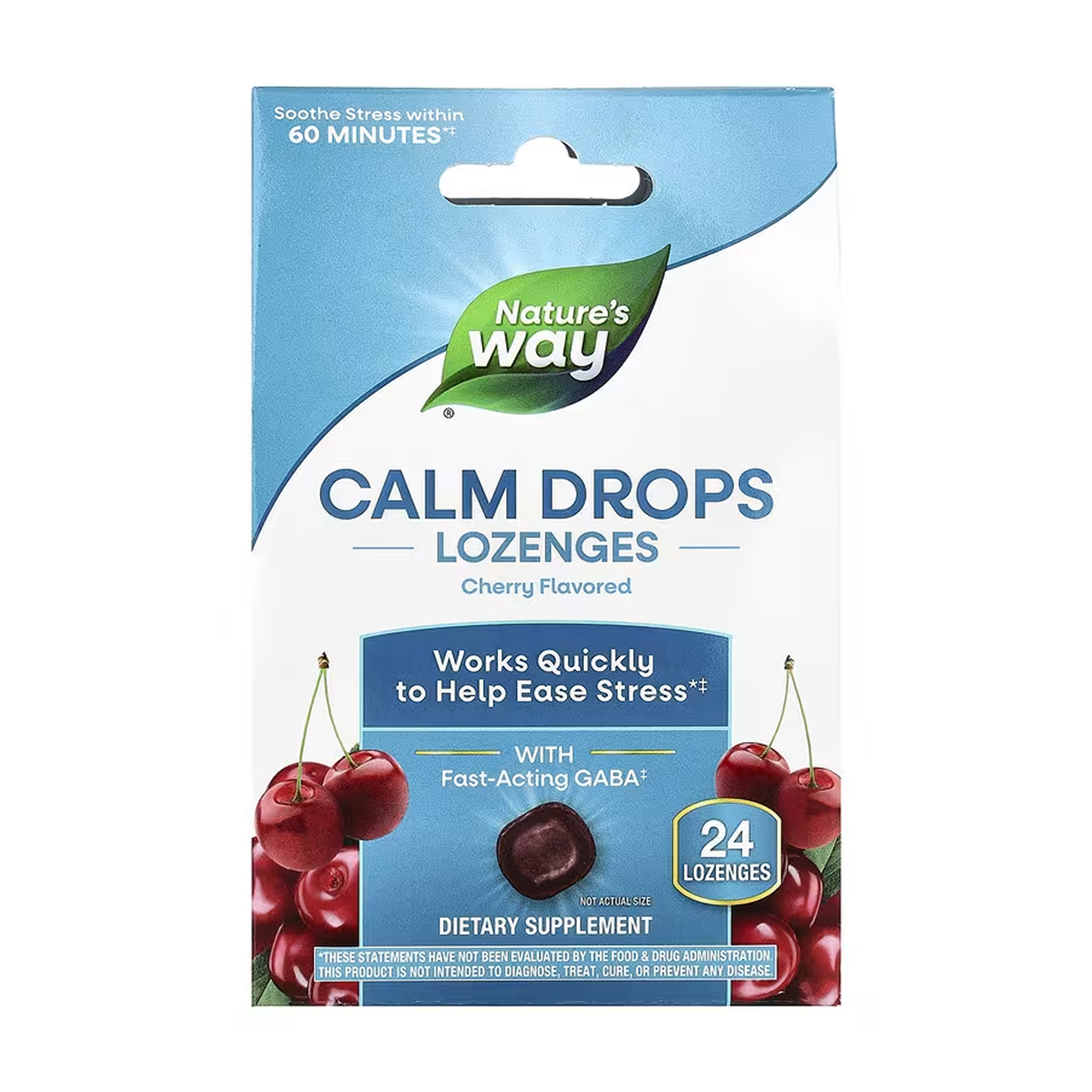 Calm Drops - 24 lozenges Cherry фото1