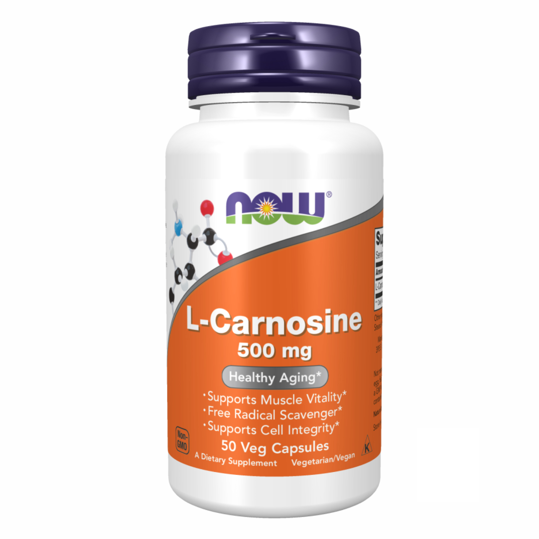 Carnosine 500mg - 50 vcaps фото1
