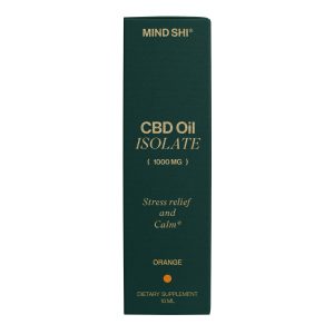 CBD Oil Isolate 1000 mg Orange - 10 ml фото2