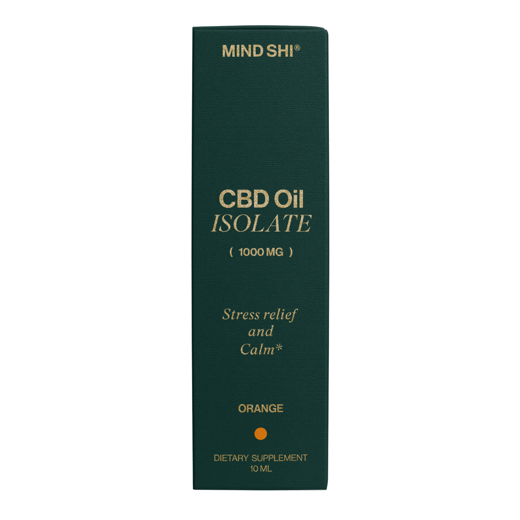 CBD Oil Isolate 1000 mg Orange - 10 ml фото2