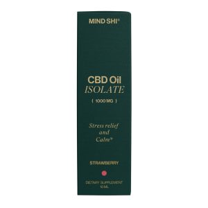 CBD Oil Isolate 1000 mg Strawberry - 10 ml фото2