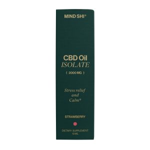 CBD Oil Isolate 2000 mg Strawberry - 10 ml фото2