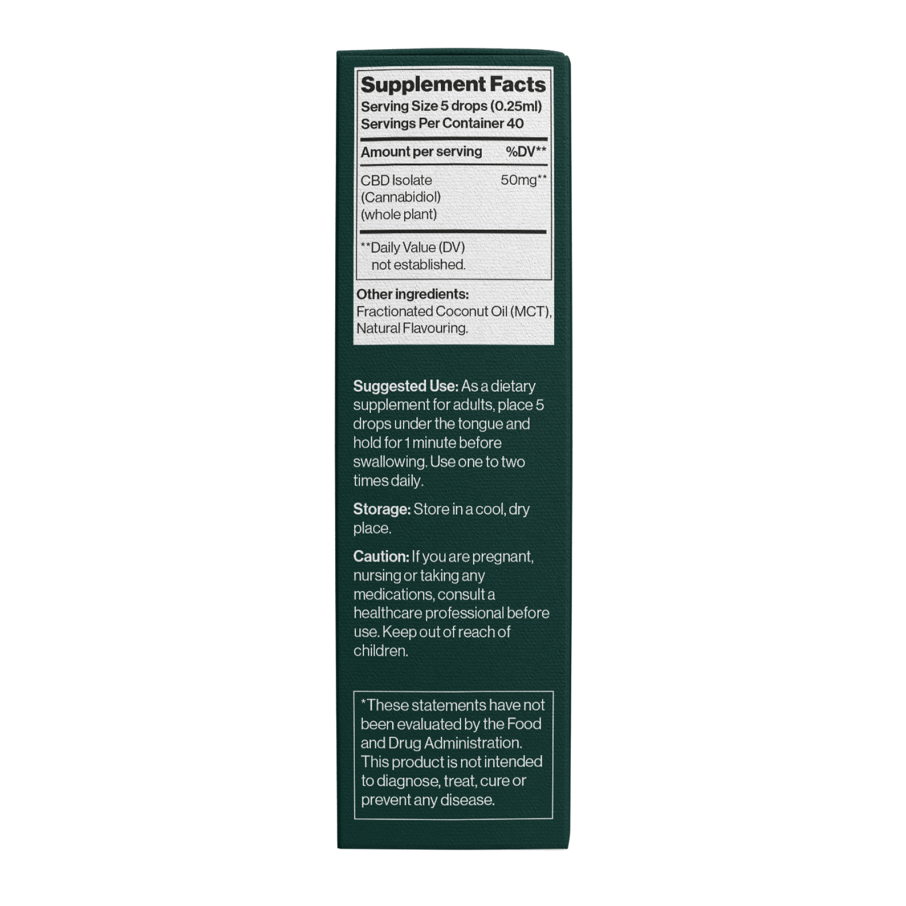 CBD Oil Isolate 2000 mg Orange - 10 ml фото3