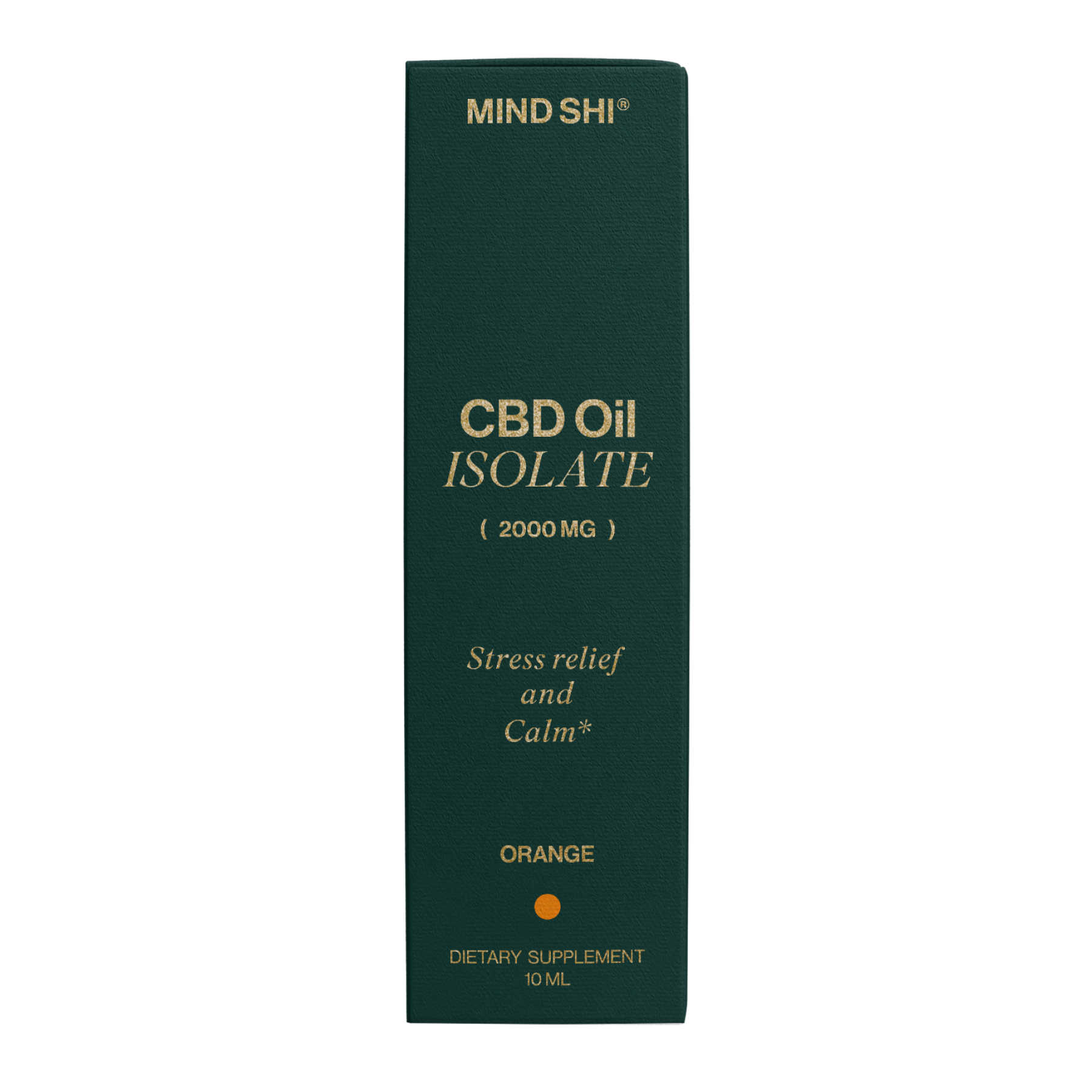 CBD Oil Isolate 2000 mg Orange - 10 ml фото2