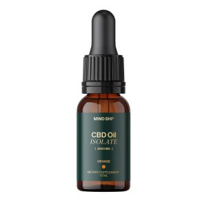 CBD Oil Isolate 2000 mg Orange - 10 ml фото6
