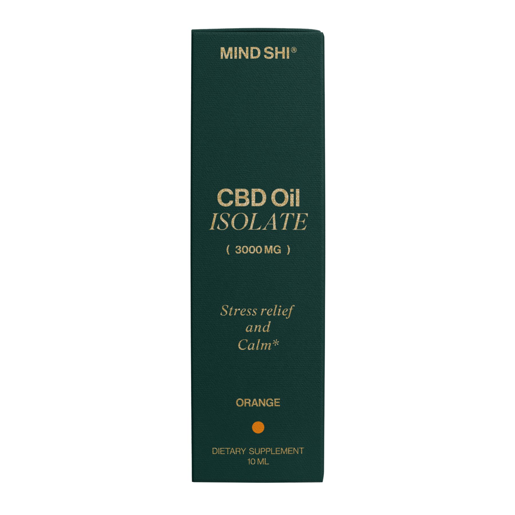 CBD Oil Isolate 3000 mg Orange - 10 ml фото2