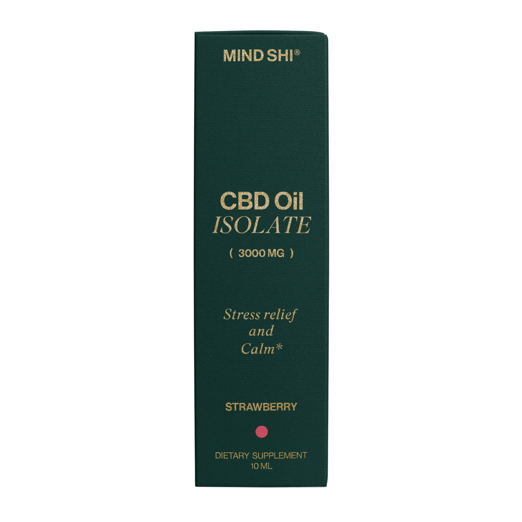 CBD Oil Isolate 3000 mg Strawberry - 10 ml фото2